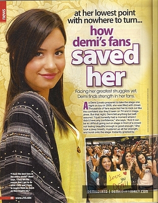 Demi - Demi - March 2011 - J-14 Magazine