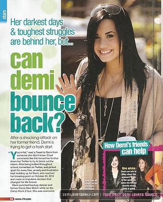 Demz - Demi - April 2011 - J-14 Magazine