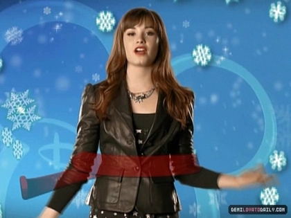 Demitzu - Demi - Camp Rock - 2008 - Happy Holidays from the Cast of Camp Rock