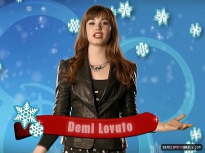 Demitzu (3) - Demi - Camp Rock - 2008 - Happy Holidays from the Cast of Camp Rock