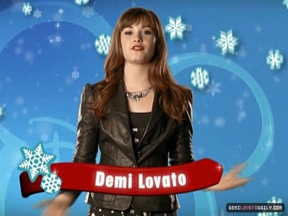 Demitzu (4) - Demi - Camp Rock - 2008 - Happy Holidays from the Cast of Camp Rock