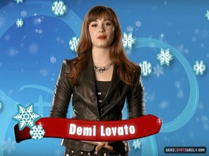 Demitzu (7) - Demi - Camp Rock - 2008 - Happy Holidays from the Cast of Camp Rock