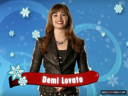 Demitzu (17) - Demi - Camp Rock - 2008 - Happy Holidays from the Cast of Camp Rock