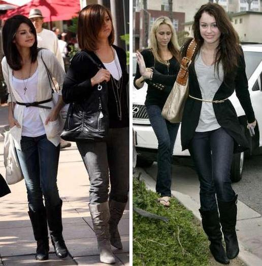 selena-9 voturi si miley-7 voturi