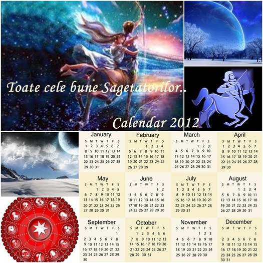 sagetator - Un calendar pentru fiecare zodie