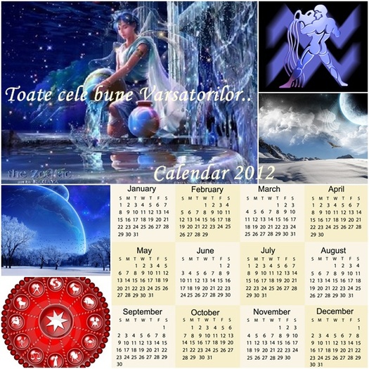 varsator - Un calendar pentru fiecare zodie