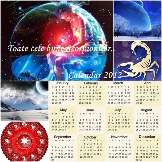 scorpion - Un calendar pentru fiecare zodie