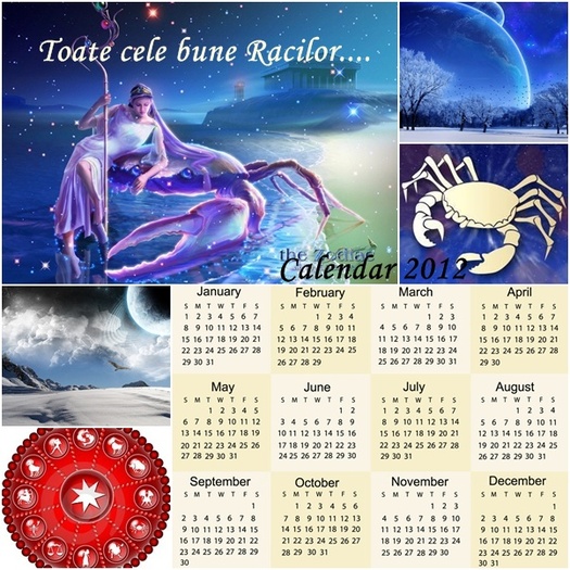 rac - Un calendar pentru fiecare zodie