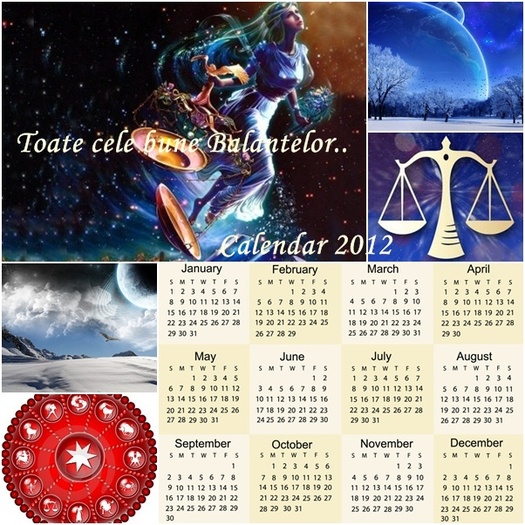 balanta - Un calendar pentru fiecare zodie