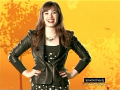 Demetria (23) - Demi - 2008 - Disney Channel Gives Thanks Week Promo