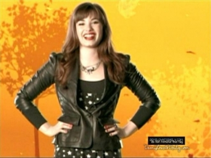 Demetria (24) - Demi - 2008 - Disney Channel Gives Thanks Week Promo