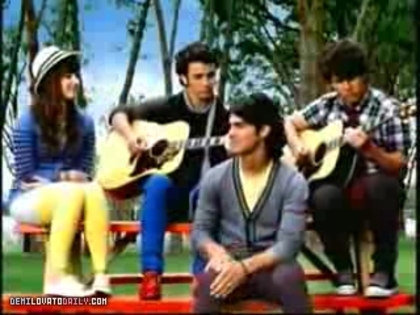Demi and Jonas (10) - Demi - 2008 - Camp Rock - Back To School Sweepstakes Commercial