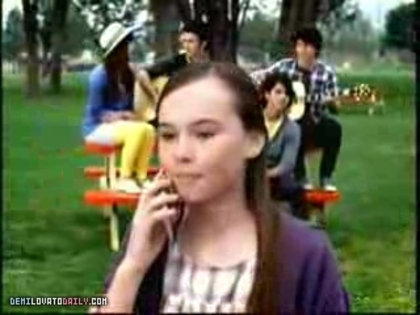Demi and Jonas (16) - Demi - 2008 - Camp Rock - Back To School Sweepstakes Commercial