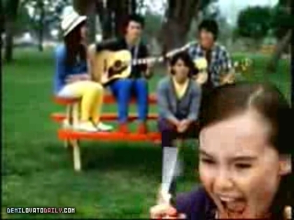 Demi and Jonas (20) - Demi - 2008 - Camp Rock - Back To School Sweepstakes Commercial