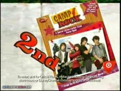 Demi and Jonas (27) - Demi - 2008 - Camp Rock - Back To School Sweepstakes Commercial