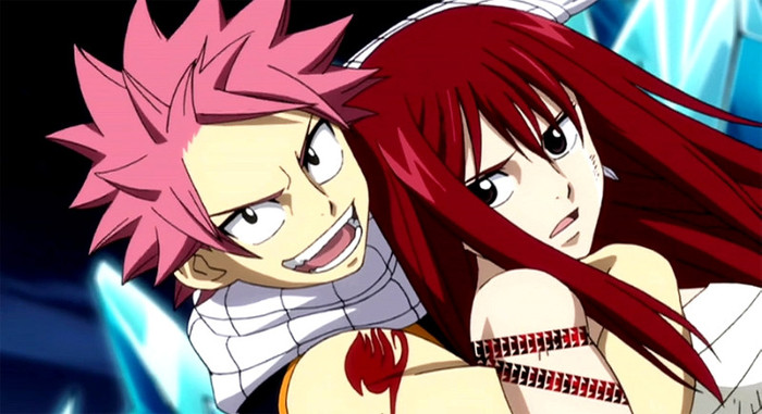 Erza si Natsu Dragneel - Fairy tail