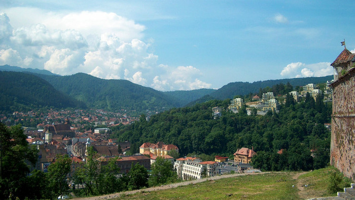 Bv. vazut de la Cetate 1 - BRASOV vazut de la CETATE