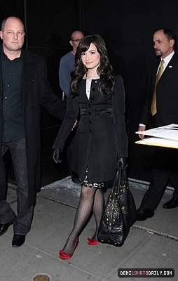 Demi (6) - Demi - January 29 - Arriving and leaving the ABC Studios