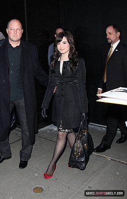 Demi (7) - Demi - January 29 - Arriving and leaving the ABC Studios