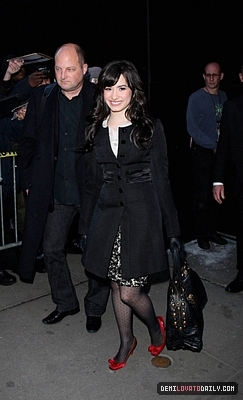 Demi (10) - Demi - January 29 - Arriving and leaving the ABC Studios