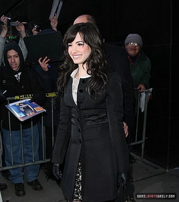 Demi (12) - Demi - January 29 - Arriving and leaving the ABC Studios