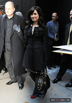 Demi (62) - Demi - January 29 - Arriving and leaving the ABC Studios