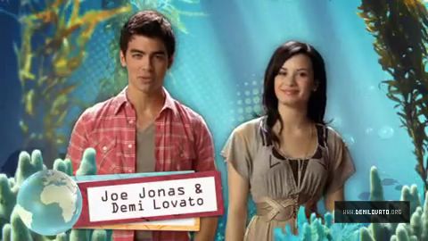 Demi and Joe - Demi - Disney Ocean Underwater Tour Captures