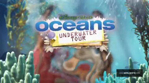 Demi and Joe (2) - Demi - Disney Ocean Underwater Tour Captures