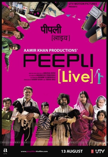 89678-poster-of-the-movie-peepli-live - Traditia filmelor indiene-Bollywood