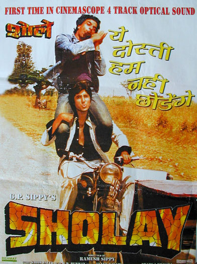 fph-sholay01 - Traditia filmelor indiene-Bollywood
