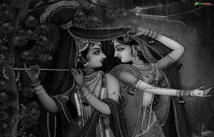 radha_krishna_1 - Krishna si Radha-un cuplu consacrat in panetonul hindus