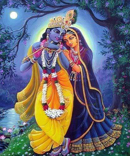 radha_krishna_3 - Krishna si Radha-un cuplu consacrat in panetonul hindus