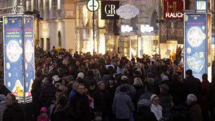 800000 de oameni in Centrul Wienei - Revelion -2012 -Wiena -Donaudelta