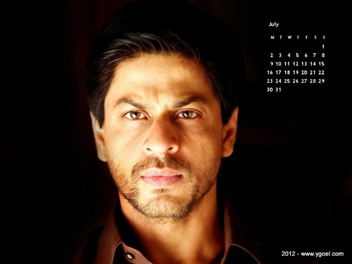 srk:* - calendare cu  actori indieni 2012