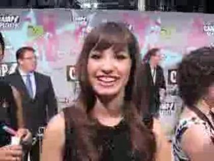 Demz - Demi - Popstars Interview at the Camp Rock Premiere