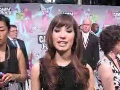 Demz (7) - Demi - Popstars Interview at the Camp Rock Premiere