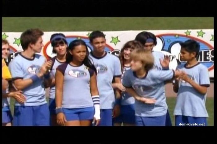 Demz (3) - Demi - Disney Channel Games 2008  Hang Tight - Week 2 Screencaps