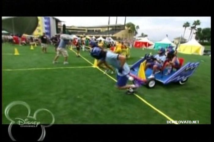 Demitzu (32) - Demi - Disney Channel Games 2008 - Chariot of Champions - Week 1 Screencaps