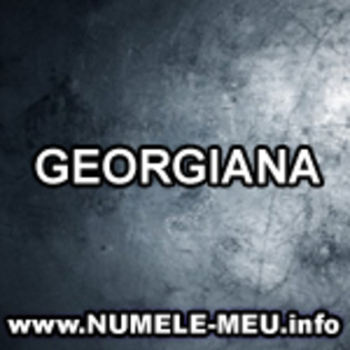 204-GEORGIANA poze cu nume