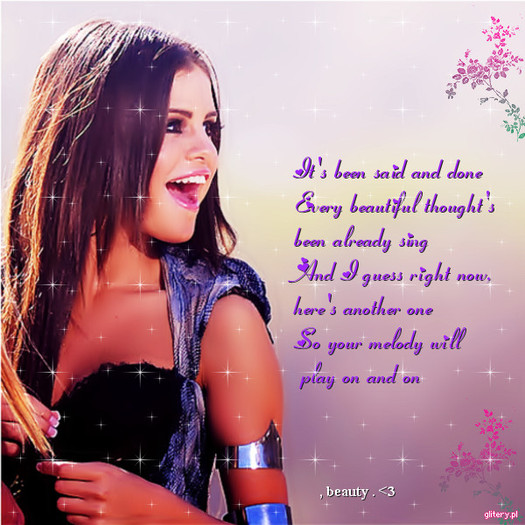 0098250945 - 0     I love Selena forever