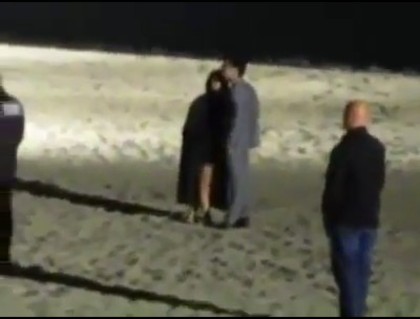 bscap0133 - Demilush and Joe - Huging on beach