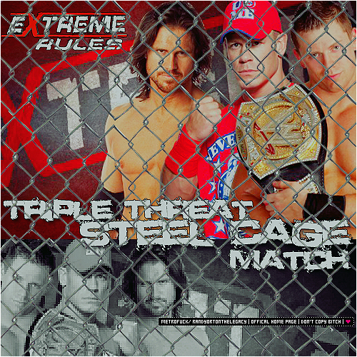 John Vs MiZ VS Cena - Extreme-rules-2011