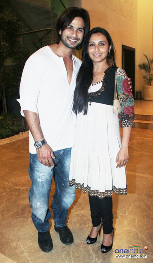 SaShA&RaNi - Shahid Kapoor and RaNI