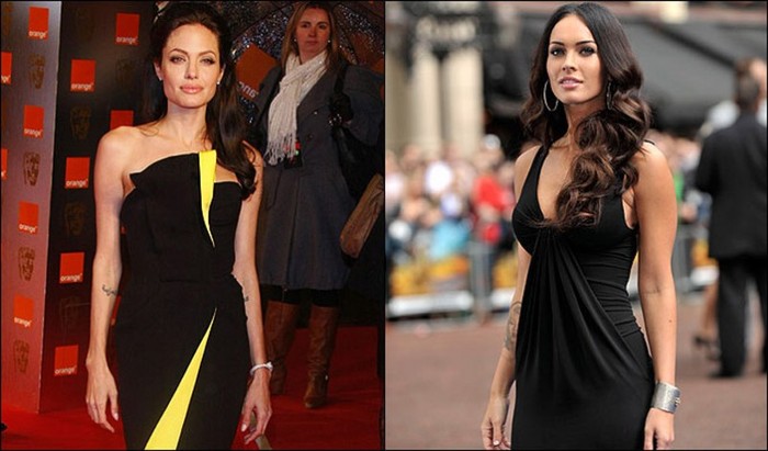 jolie_vs_fox - Angelina And Megan fox