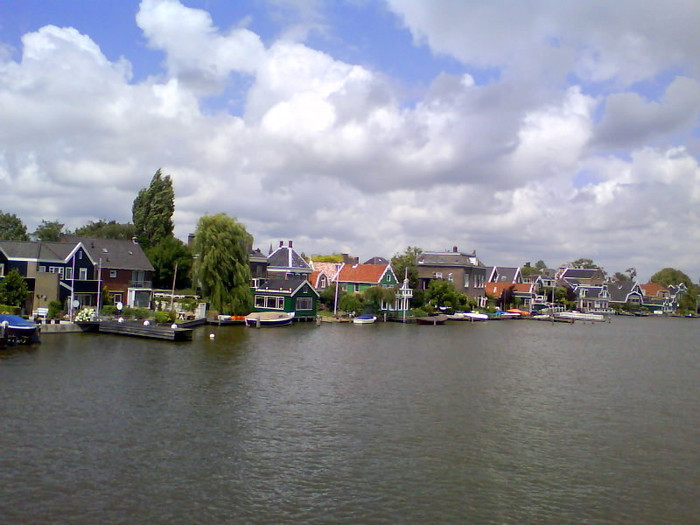 ams sony 126; Casute din Zaandam.
