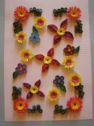flowers-quilling