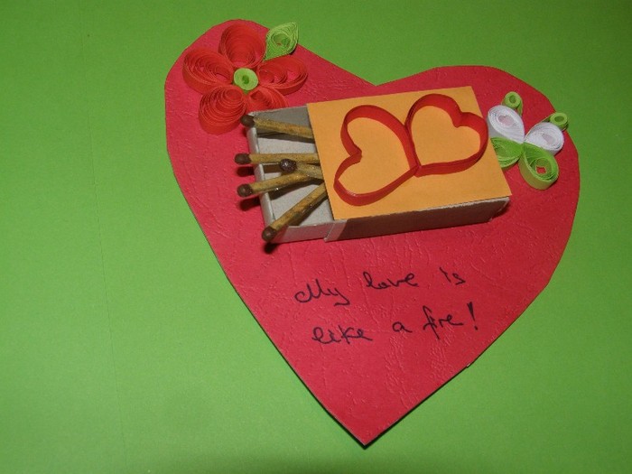 Valentine's Day-quilling - quilling