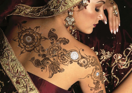 bride-henna