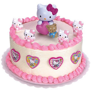 Hello Kitty Birthday Cake Photos - helo kitty