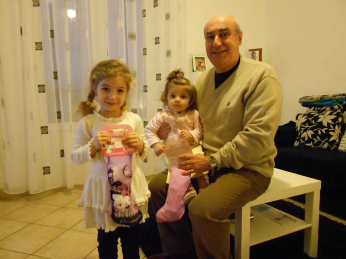 Giancarlo cu Diana si Giulia